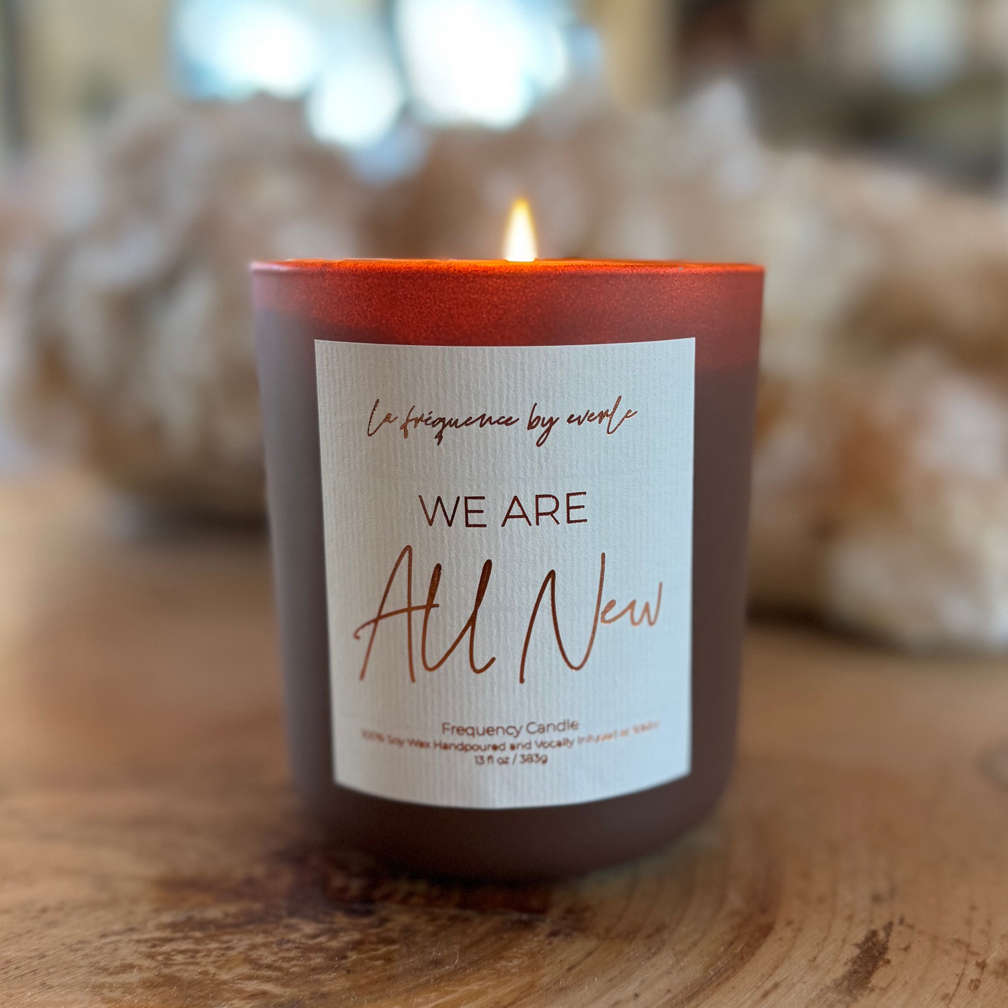 La Fréquence ~ "We Are All New” Candle