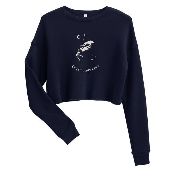Soul Of EverLe - Be Still And Know Crop Sweatshirt